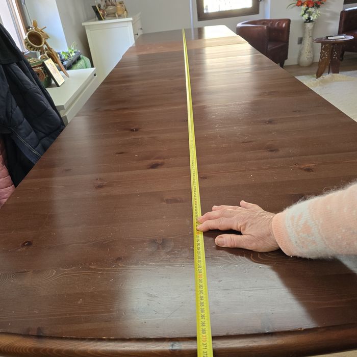 Masa de lemn extensibila pentru living room sau bucatarie