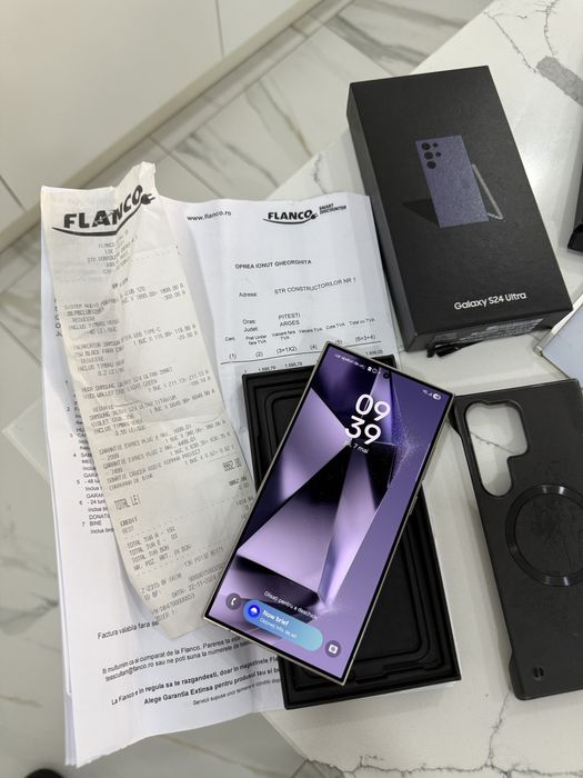 Samsung S24 Ultra 256 Gb Titanium Violet / factura si garantie 36 luni