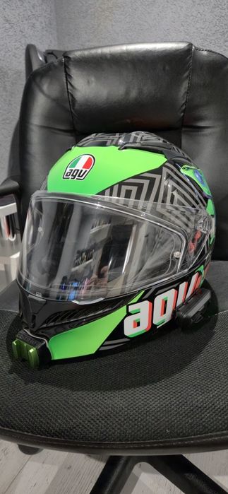 Casca Moto Agv K3 XL + Freecom 2x Jbl + GoMoto Camera Mount