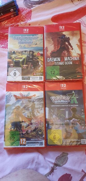 Sigilate switch 2 Farming Simulator 26 Signature edition, Daemon Machina, Dragon Quest 1 2 Pokemon Legends