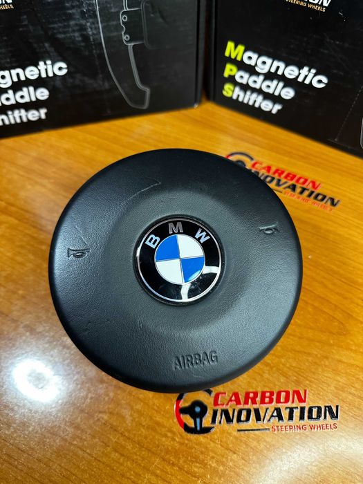 Airbag PIELE ORIGINAL BMW - Volan M - M3 / M4 / M6 - Extended Leather