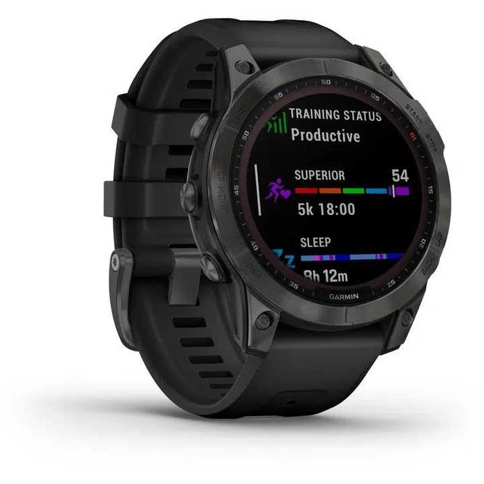 Garmin Fenix 7X Pro Solar GPS 51mm Graphite Band – Slate Grey