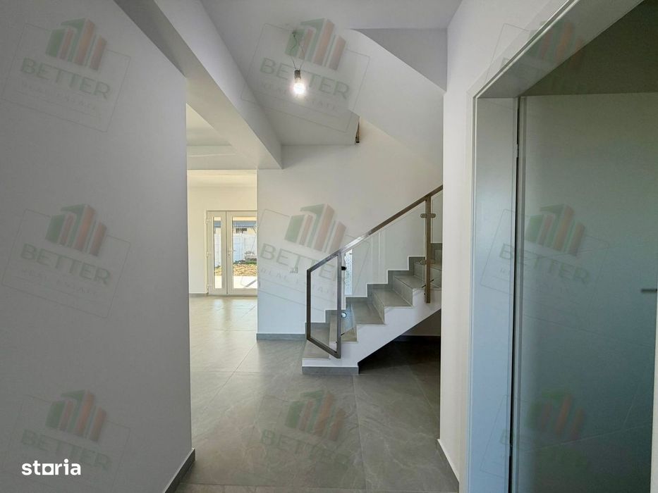 Casă 4 camere nouă - curte 450 mp - beci, mutare rapidă