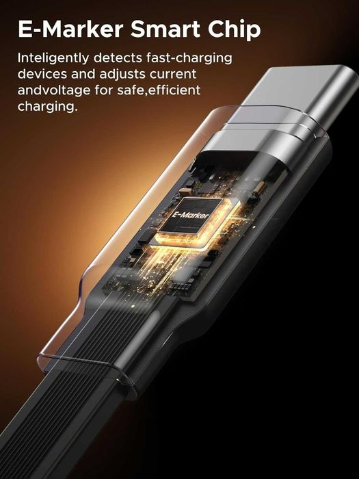Зарядное устройство UGREEN Nexode мощностью 100W с выдвижным USB-C