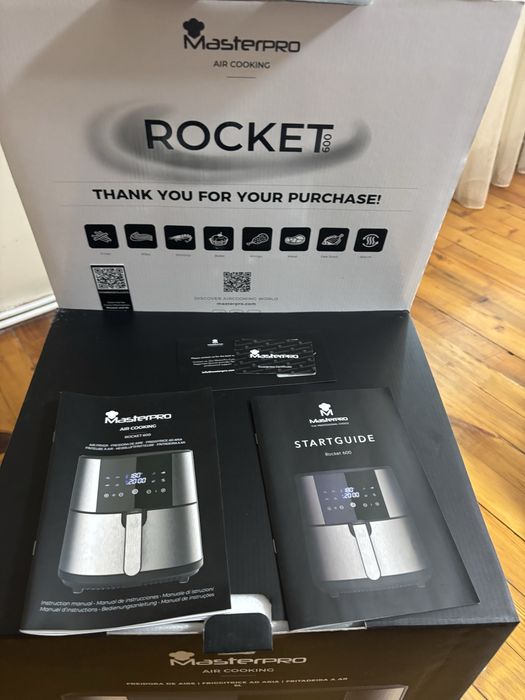 Air Fryer MasterPRO Rocket 600 – 6L, 1800W