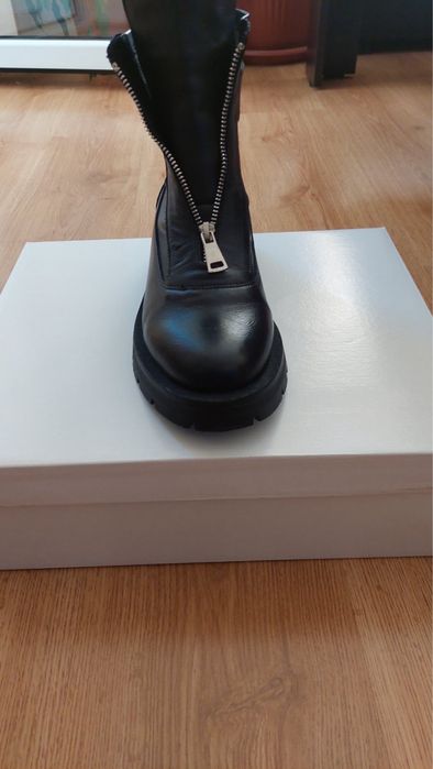 Дамски боти естествена кожа 39 номер