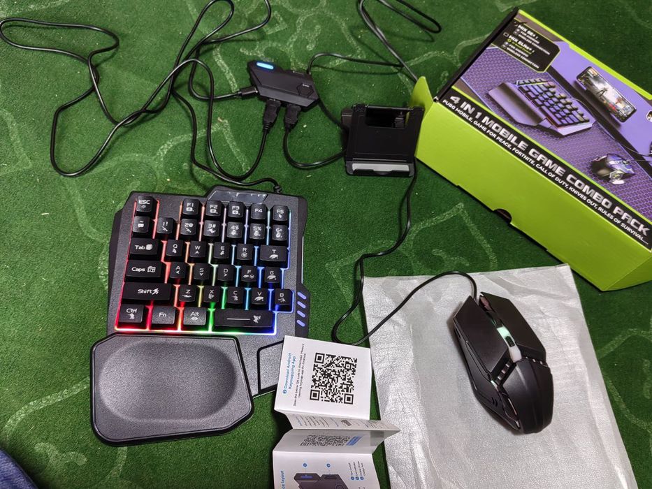 Pubg uchun klaviatura sichqoncha  emulator tel.ga buluton bn ulanadi