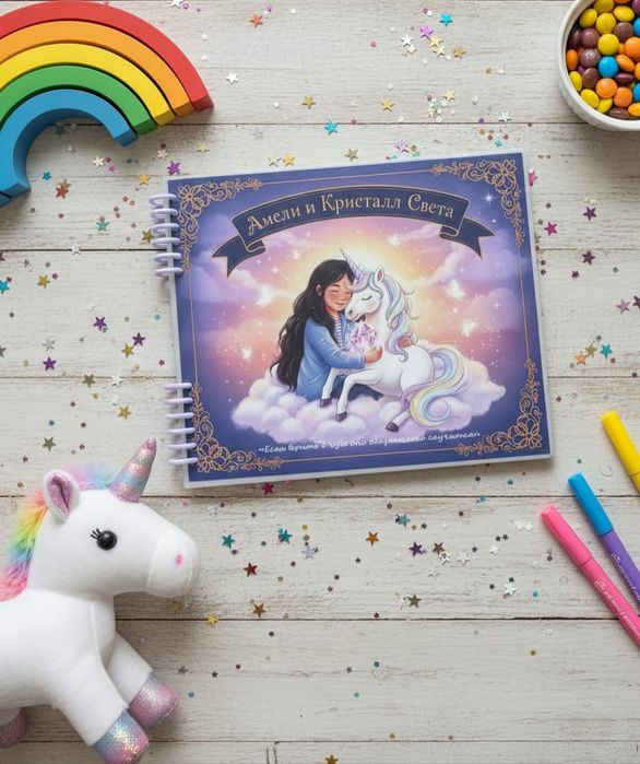 Подарок для мальчиков и девочек именная книга, игрушки куклы подарки