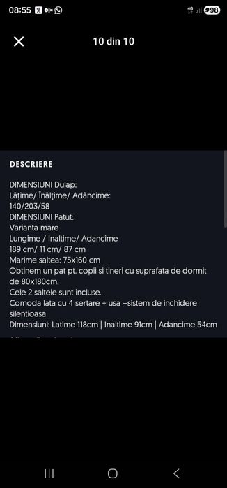 Set mobila copii de la Cilek