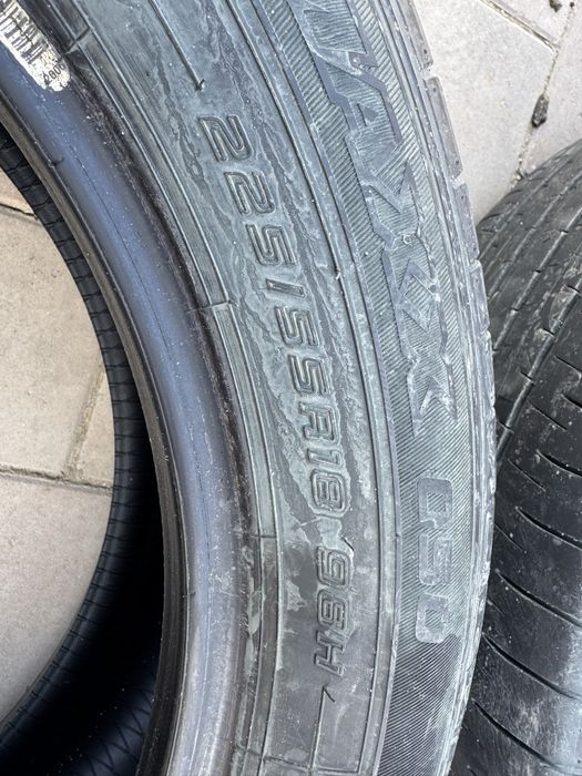Продам бу шины 225/55/18