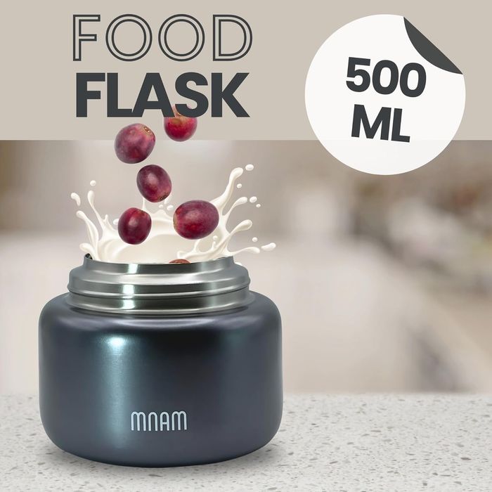 Thermos mnam  pentru alimente pentru copii și adulți 500 ml Recipient