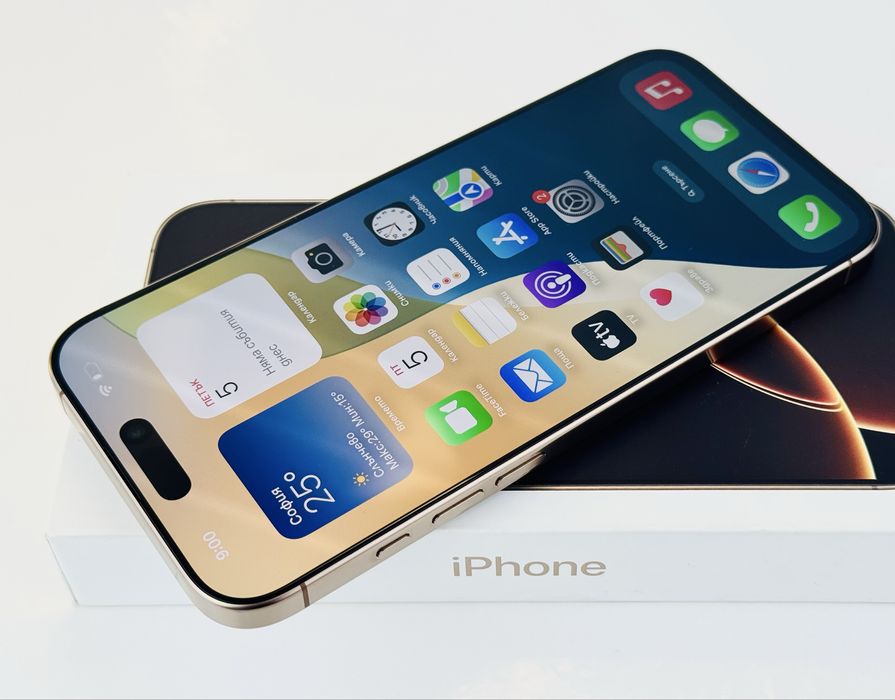 КАТО НОВ! Apple iPhone 16 Pro 256GB Desert USA Гаранция!