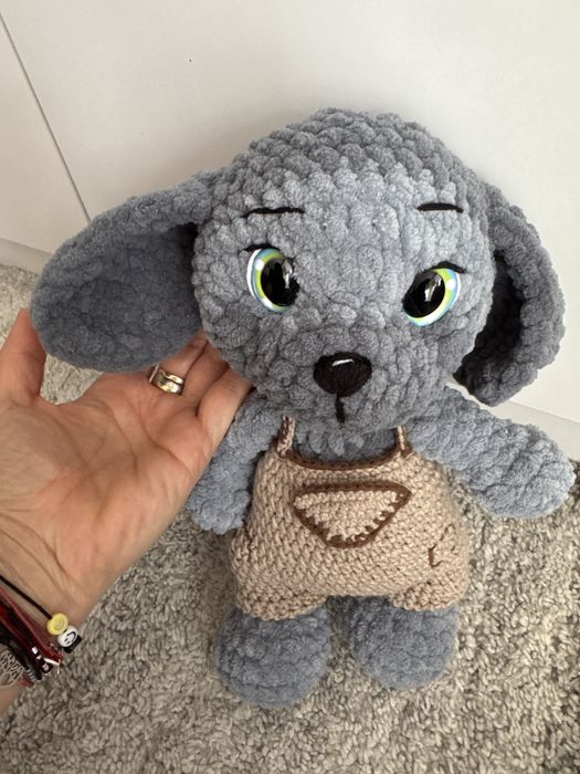 Cățeluș amigurumi