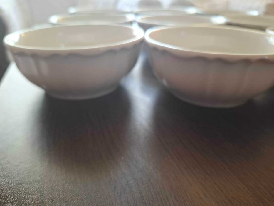 9 бр. автентични винтидж купички, производство на завод „Китка“, Нови пазар.