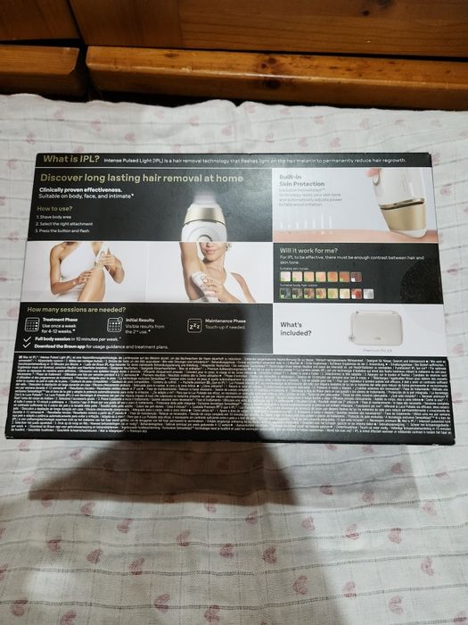 Vand aparat de epilare definitiva braun profesional