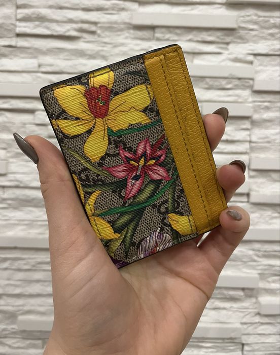 GUCCI Ophidia GG Flora картодържател