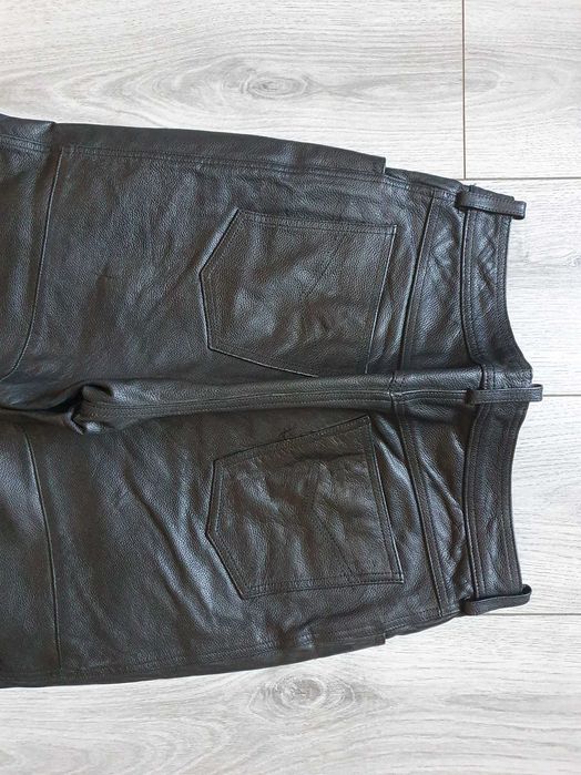 Pantaloni de piele HEIN GERICKE - Marime 40 (Talie 76 cm)