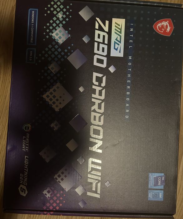 Placa de baza noua in cutie