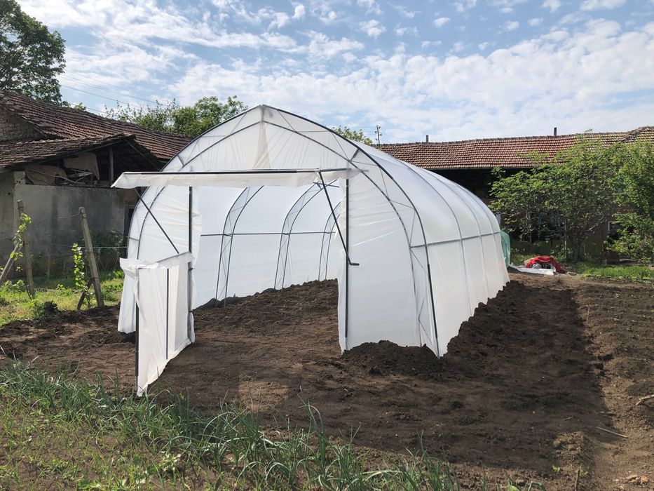 Оранжерии - “Металконструкт97” / Оранжерия с Израелски полиетилен.