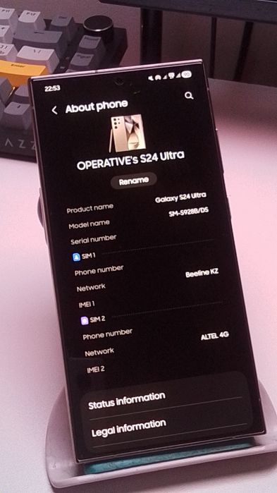 Обменяю Samsung S24 Ultra 12/256