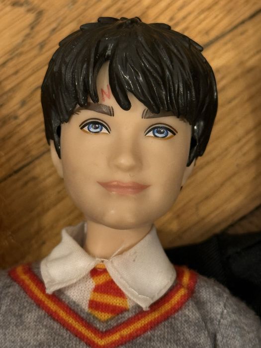 3 papusi Mattel -Harry Potter (Harry, Hermione, Ron)