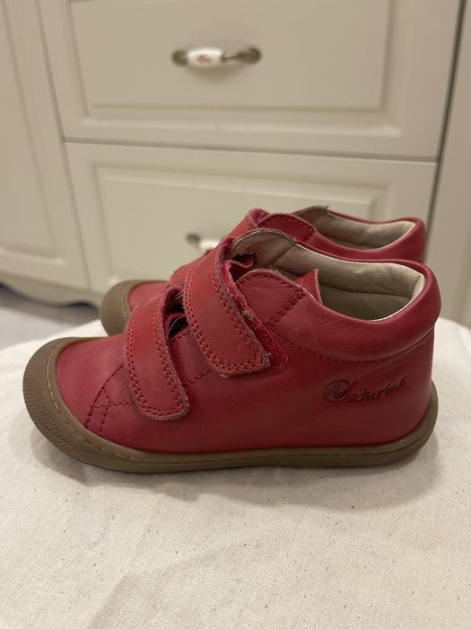 Papuci piele copii NATURINO,marimea 25