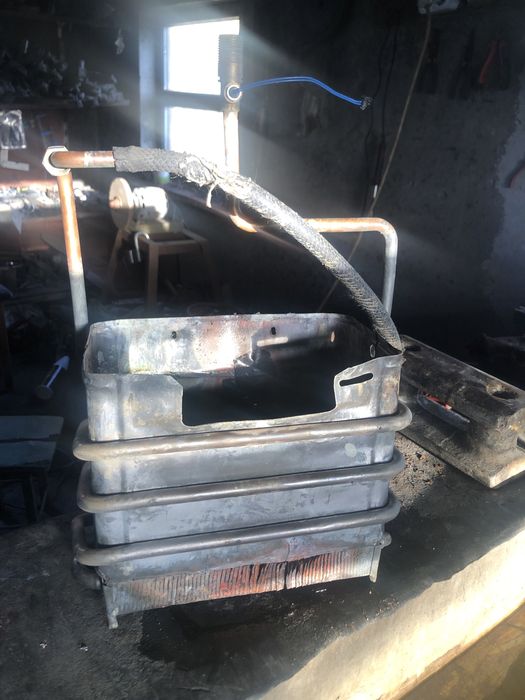 Пайка газовых калонк