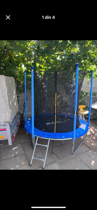 Trambulina nou cumparata si nu sa folosit