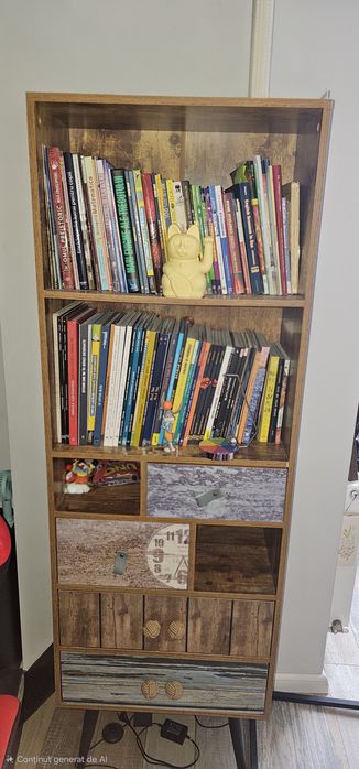 Biblioteca MEZO stejar Wotan