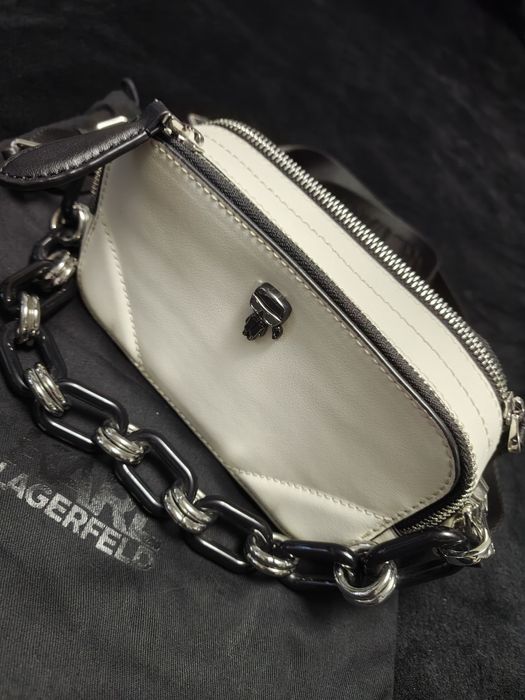 Geanta Karl Lagerfeld, piele naturala, originala