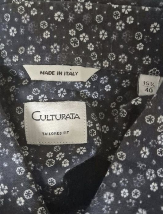 Cămașă Culturata Premium Tailored Fit, Bărbați, Made in Italy - M (40)