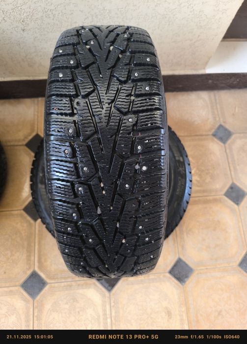 Зимний шипованные шины