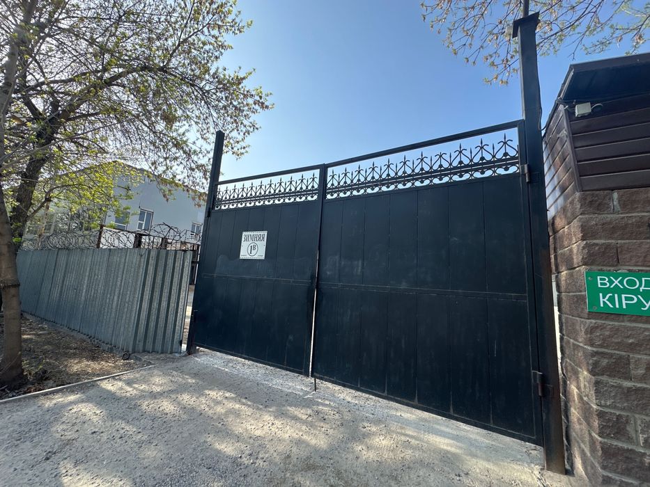 Ворота металлические распашные