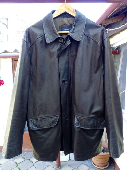 Geaca din piele naturala XXL