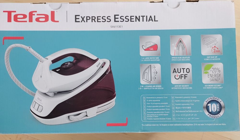 TEFAL Statie / Sistem de calcat cu aburi