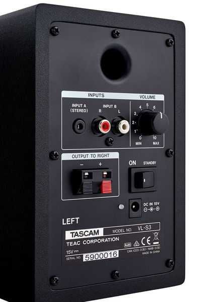 Активные студийные мониторы Tascam VL-S3