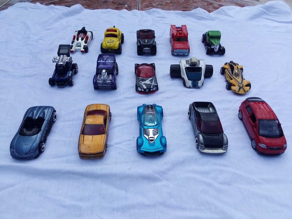 Колекция от метални колички 15 броя