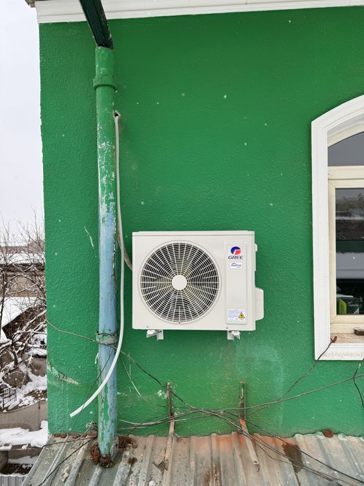 кондиционер установка koditsioner ustanofka