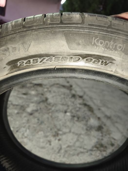 Шины на 245/45/19