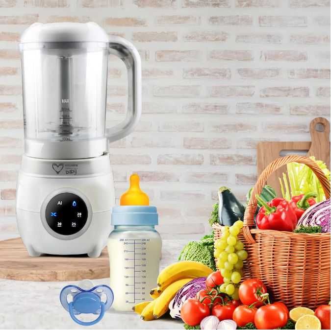 Aparat multifunctional de gatit cu aburi si blender 5in1 Easycare Baby