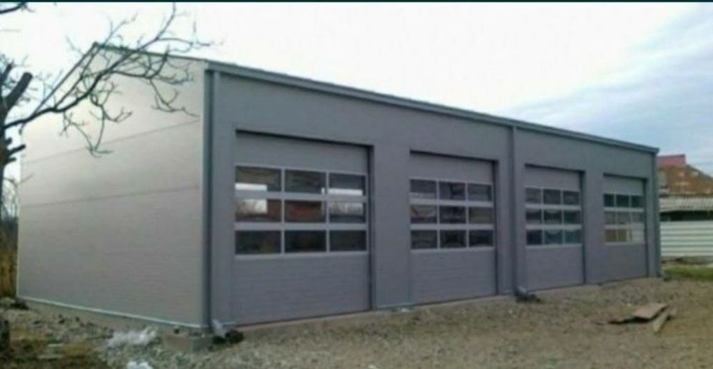Vând hală metalica 25x10x4