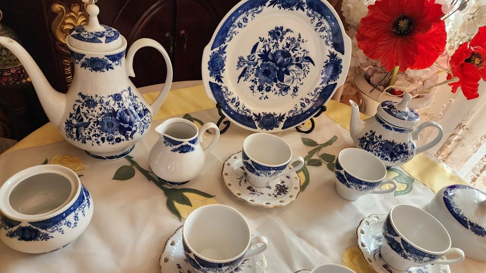 Чайный сервис ГДР Кахла (не полный)