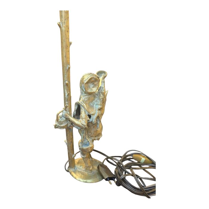 Veioza bronz semnata