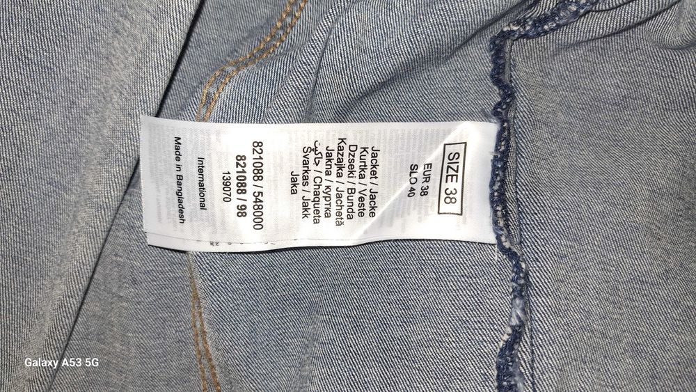 Jacheta Orsay ,jeans Gap