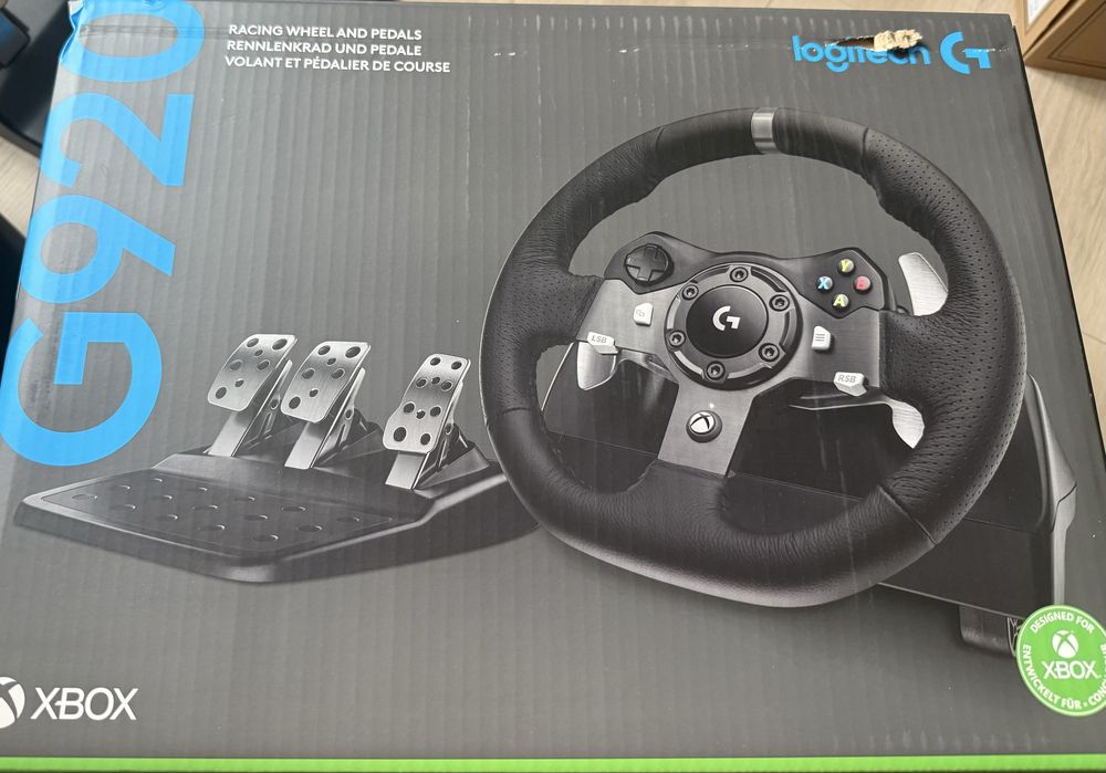 Волан Logitech G920 PC/XBOX и скоростен лост