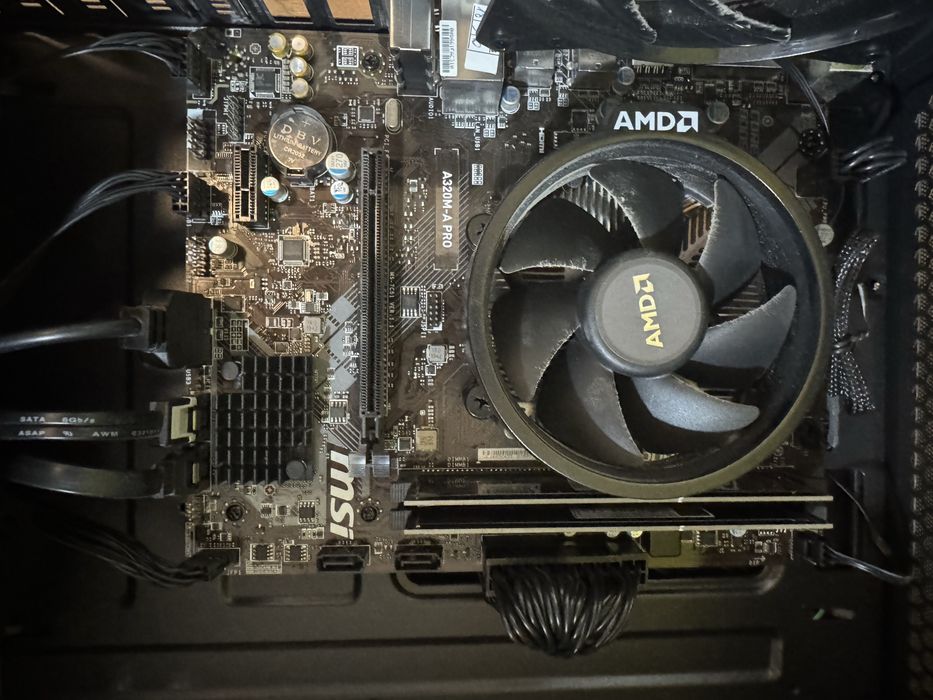 Placa de baza MSI AM4 A320m Ryzen CPU DDR4