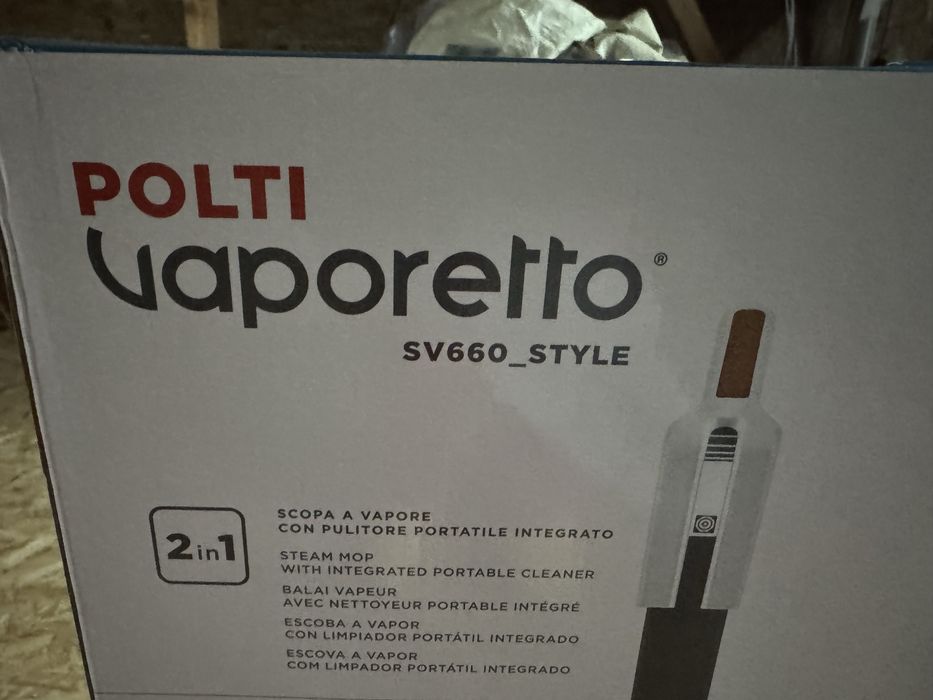 Mop cu aburi Polti Vaporetto impecabil