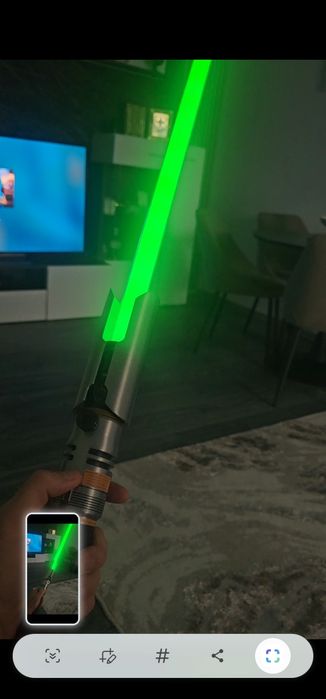 Pachet 3 Săbii Laser Star Wars (Lightsaber) – Set Ahsoka Tano + Cal Kestis (Lumi / Sunete)