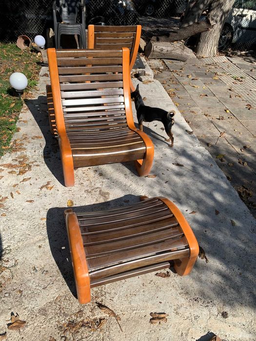 Градински шезлонги лукс