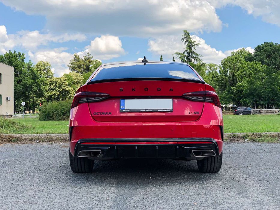 Дифузьор за задна броня Maxton design за Skoda Octavia RS (2019-)
